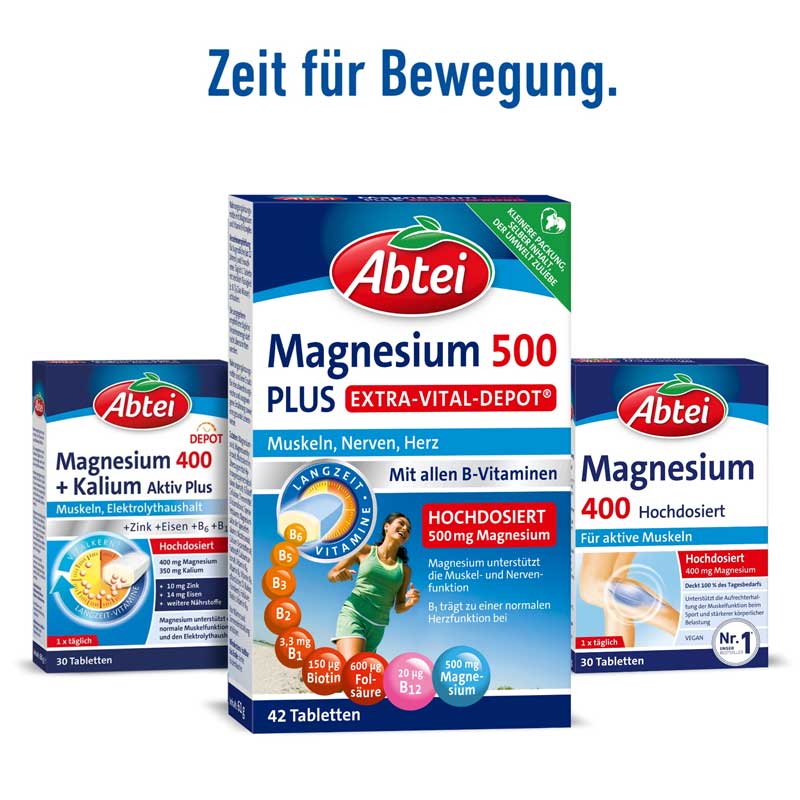 Abtei Magnesium 500 PLUS  42 St Tabletten