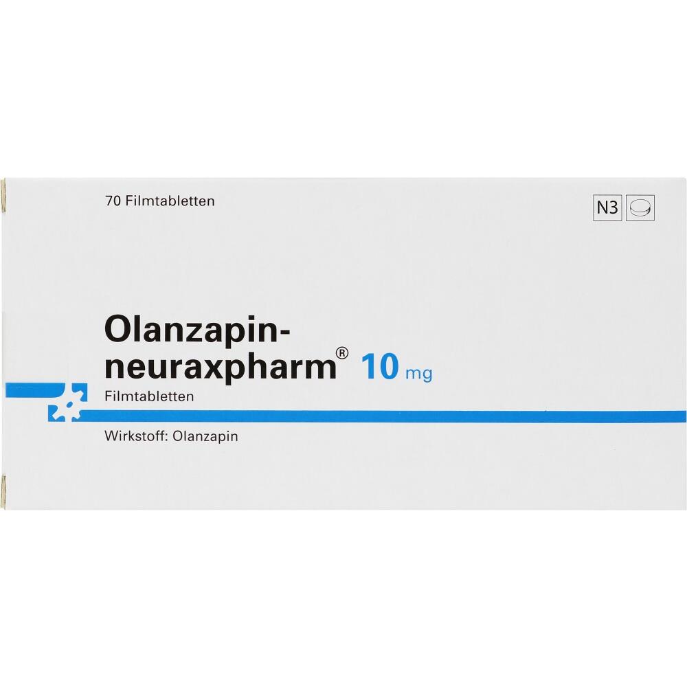 Olanzapin-neuraxpharm 10mg 70 St Filmtabletten