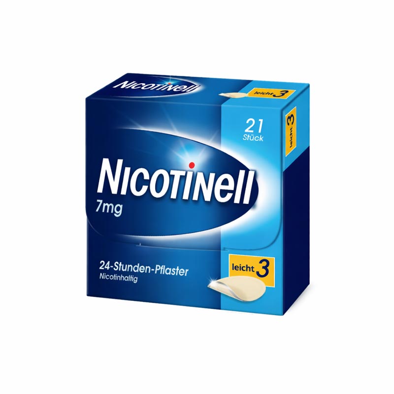 NICOTINELL 7mg/24 Stunden 21 St Pflaster transdermal