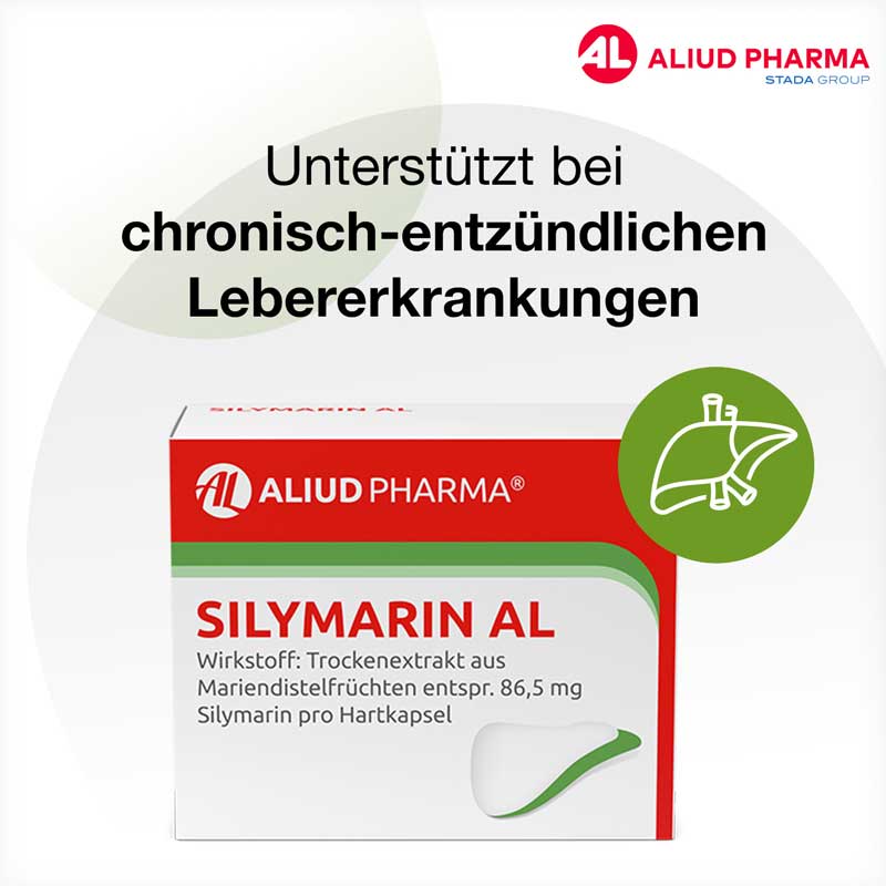 Silymarin AL zur unterstützenden Behandlung bei chronisch-entzündlichen Lebererkrankungen