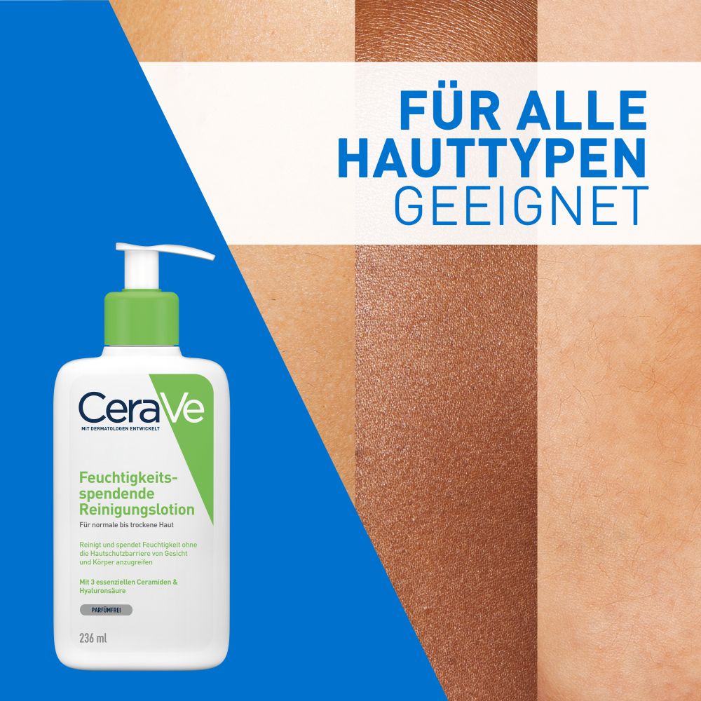 CeraVe Feuchtigkeitsspendende Reinigungslotion 236 ml Lotion