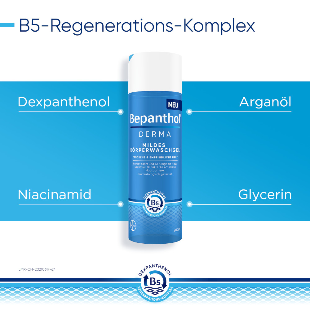 Bepanthol DERMA Mildes Körperwaschgel 1X200 ml Gel