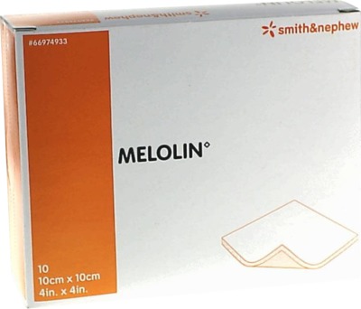 MELOLIN 10x10 cm Wundauflagen steril 10 St Verband