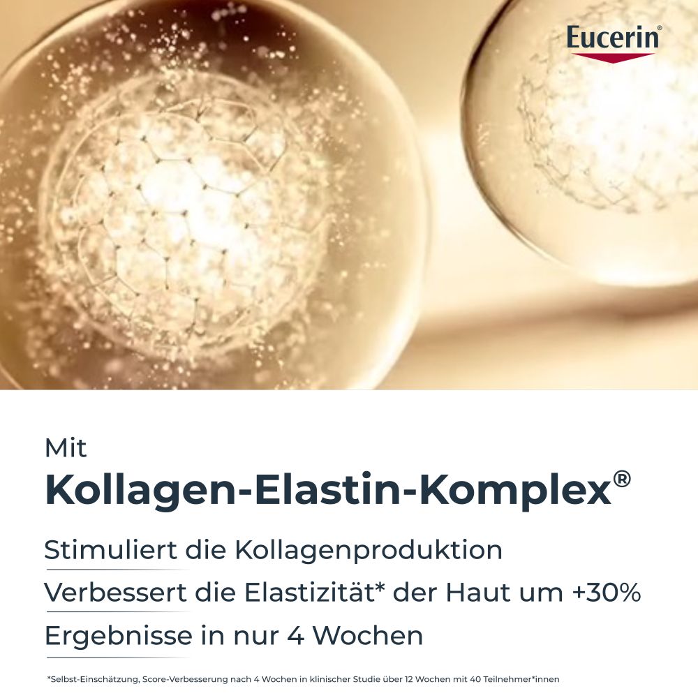Eucerin HYALURON FILLER + ELASTICITY ROSÉ Tag LSF 30 Nachfüllpack 50 ml Creme