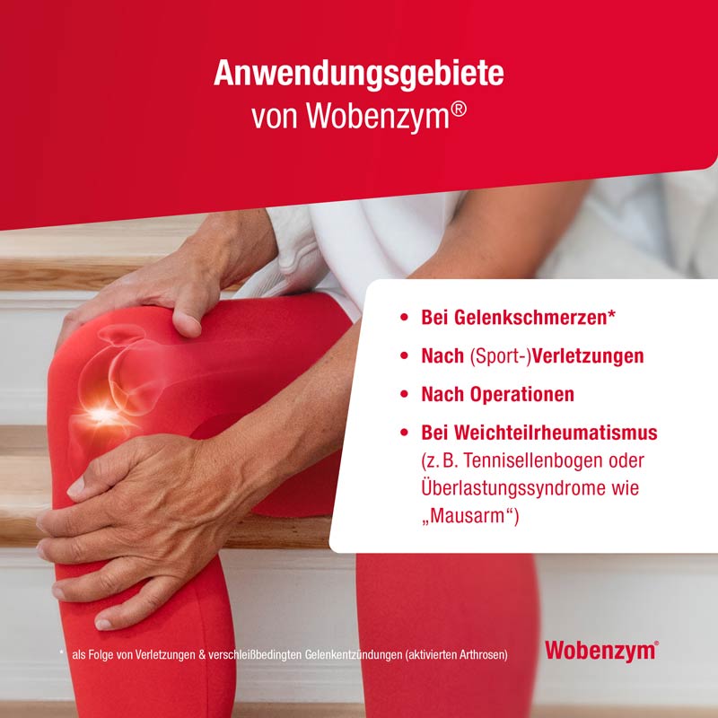 Wobenzym 800 St Tabletten magensaftresistent