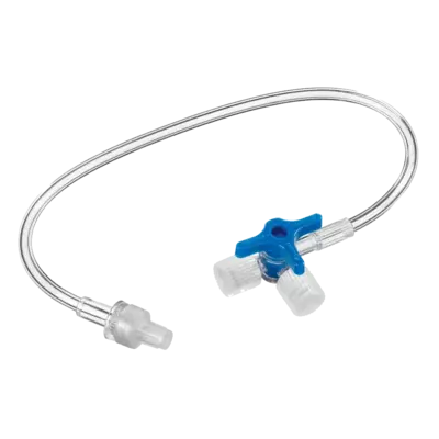 DISCOFIX Dreiwegehahn 10cm Schlauch 1 St