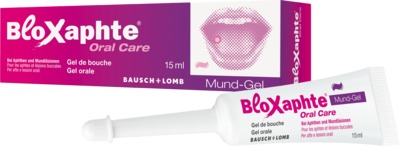 Bloxaphte Oral Care Mundgel bei Aphthen und Verletzungen im Mund 15 ml Gel