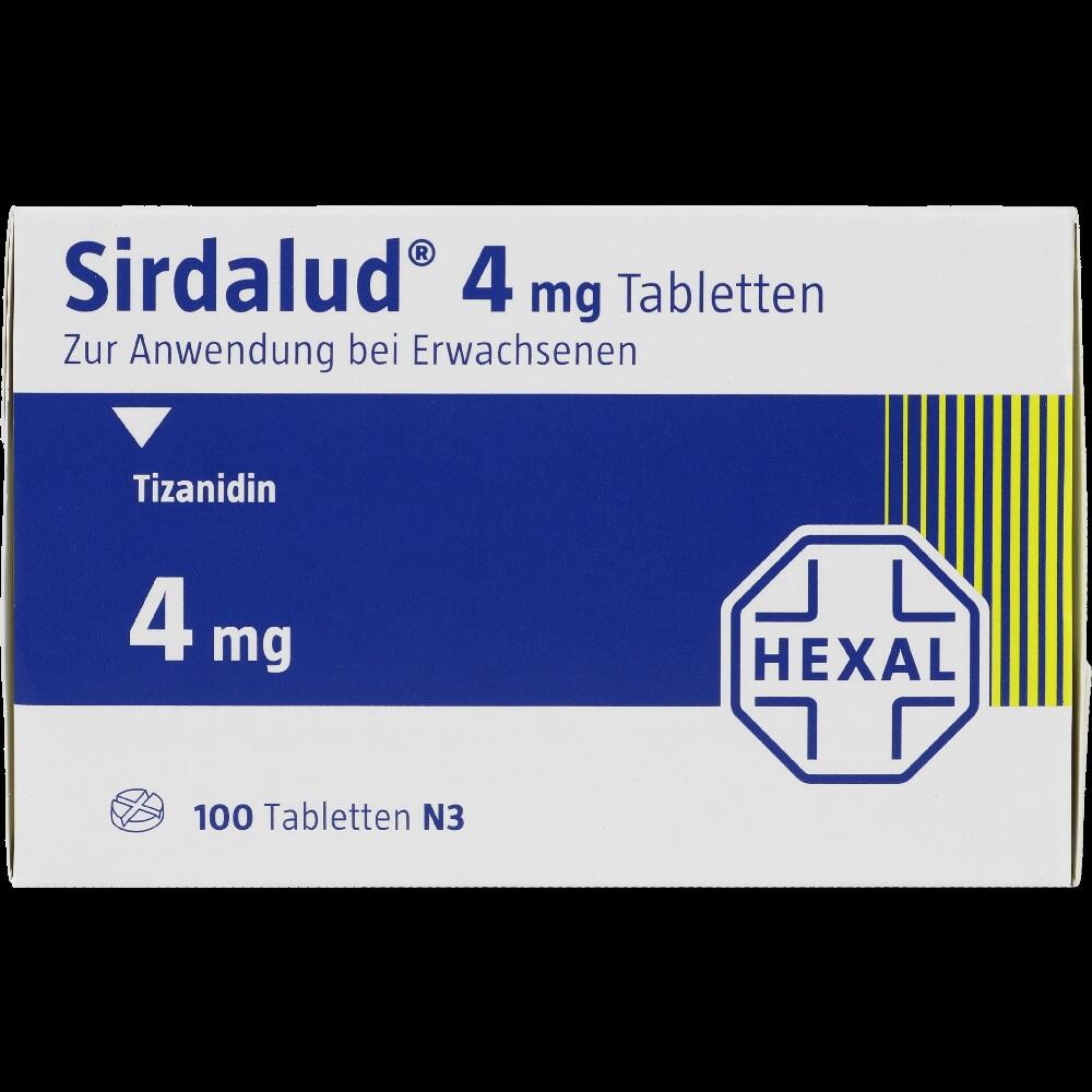 SIRDALUD 4 mg Tabletten 100 St Tabletten