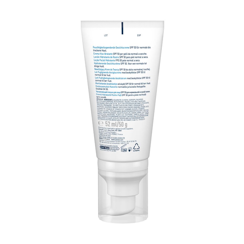 CeraVe Gesichtscreme Tag LSF 50 52 ml Creme