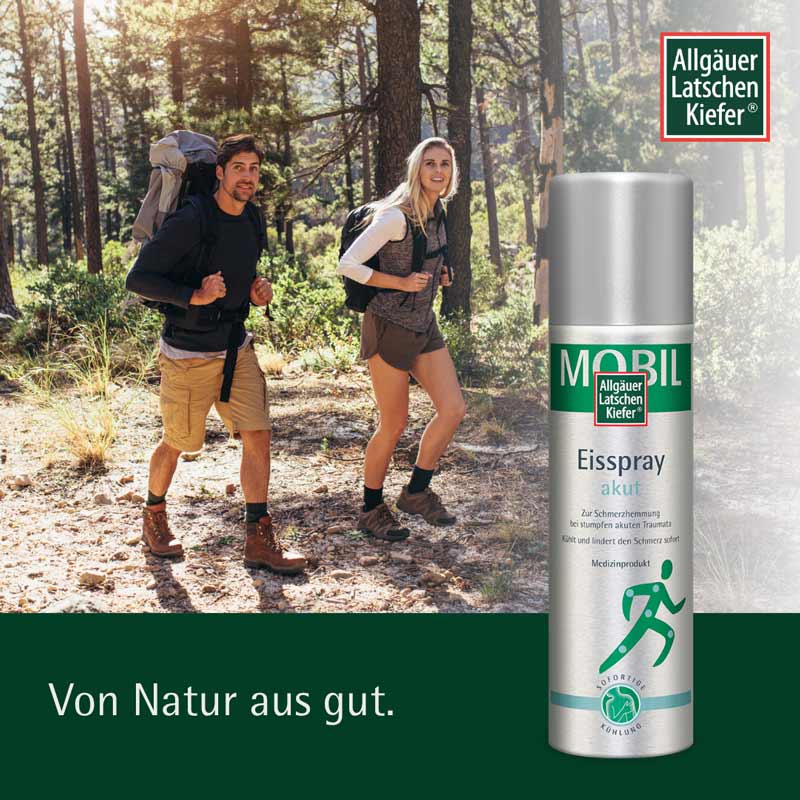 Allgäuer Latschen Kiefer MOBIL Eisspray akut 150 ml Spray