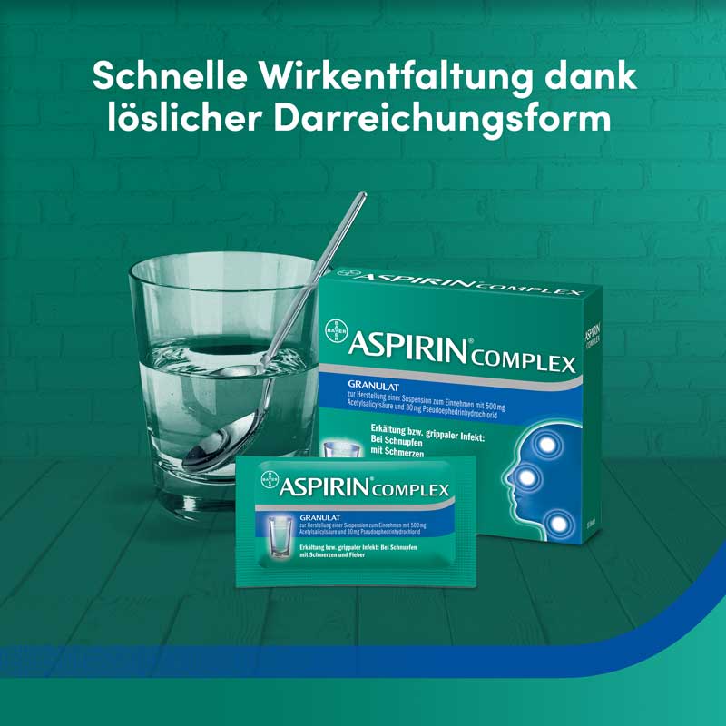 ASPIRIN COMPLEX  10 St Granulat zur Herstellung einer Suspension zum Einnehmen