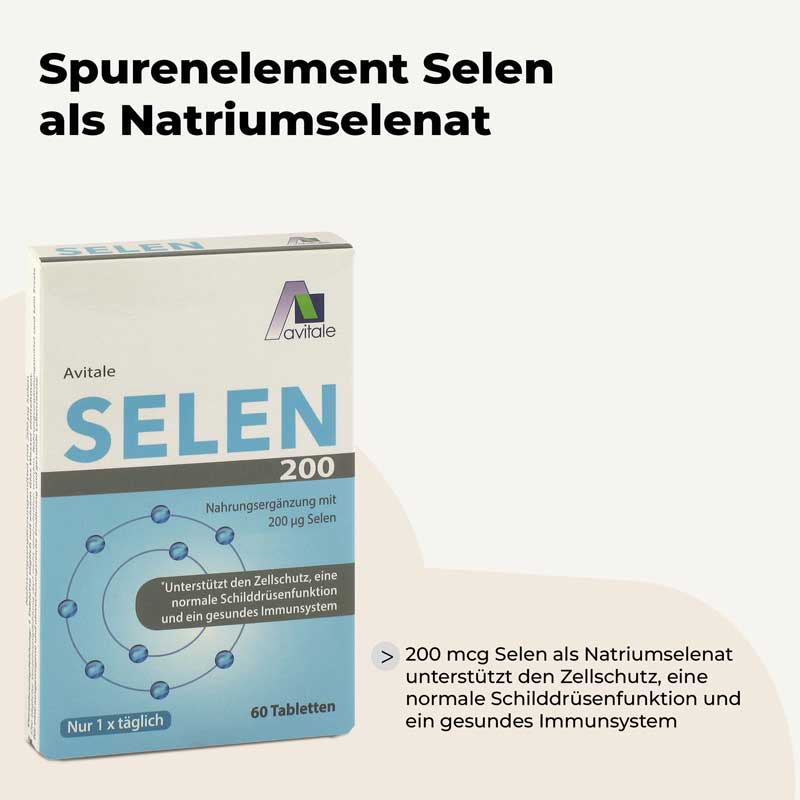 Avitale SELEN 200 60 St Tabletten
