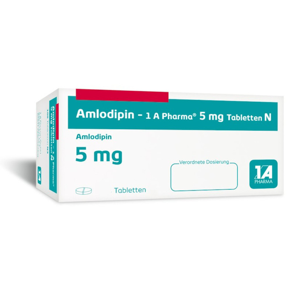 Amlodipin-1 A Pharma 5mg N 20 St Tabletten