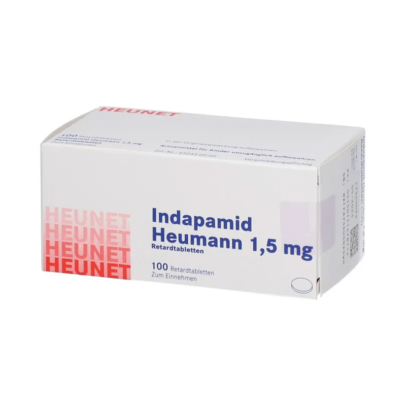 Indapamid Heumann 1,5mg  100 St Retard-Tabletten