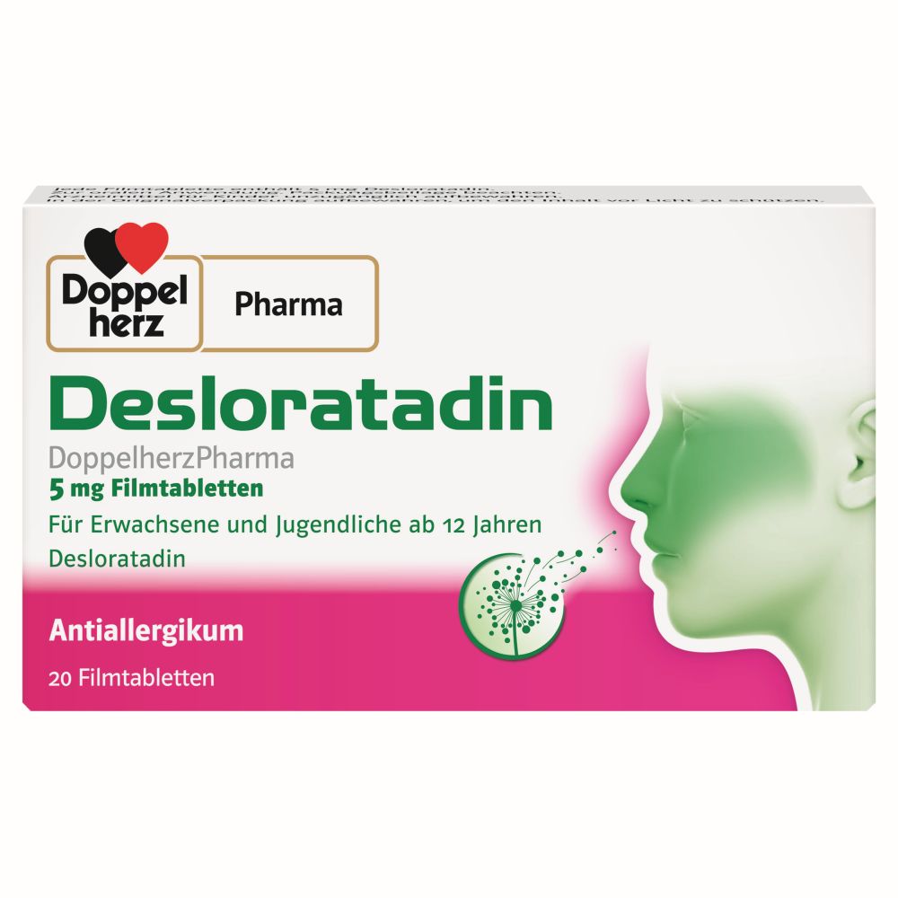 Doppelherz Pharma Desloratadin 5mg 20 St Filmtabletten