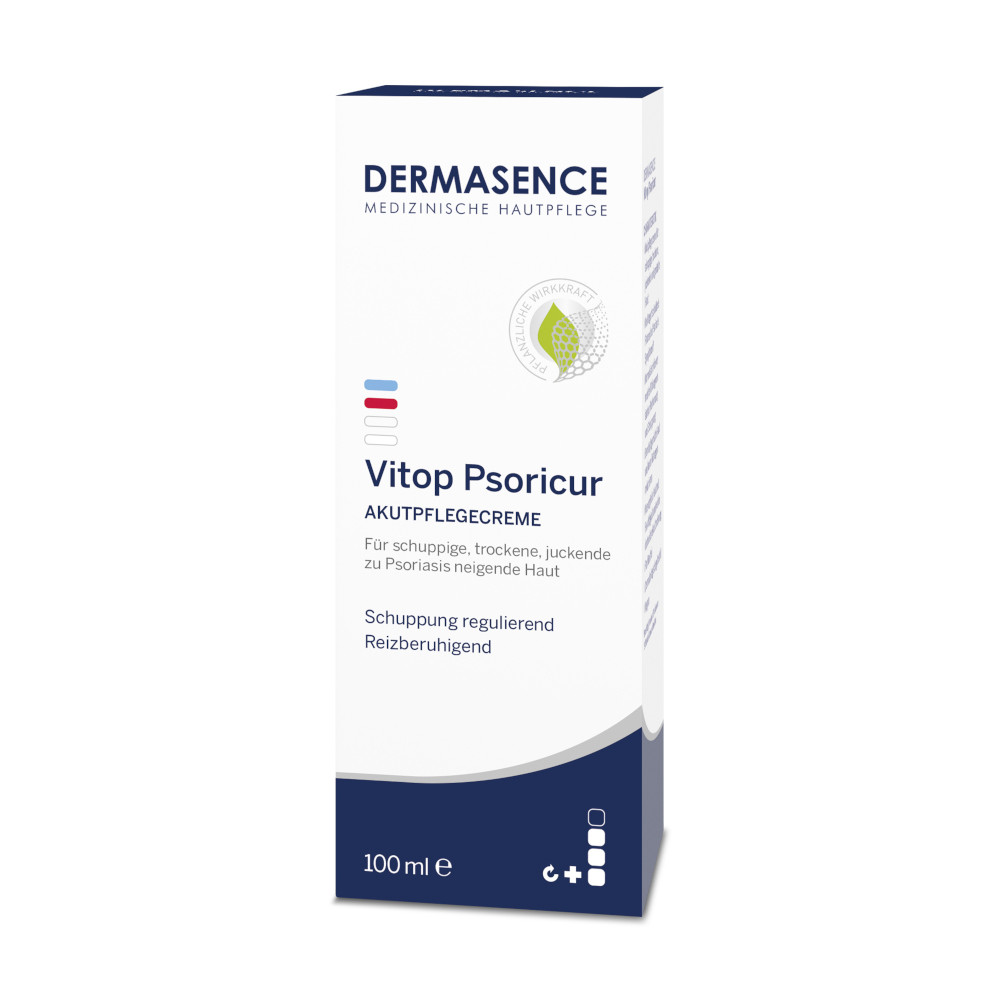 DERMASENCE Vitop Psoricur AKUTPFELECREME 100 ml Creme