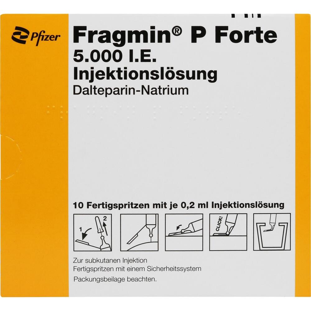 Fragmin P Forte mit Sicherheits-System 10 St Fertigspritzen