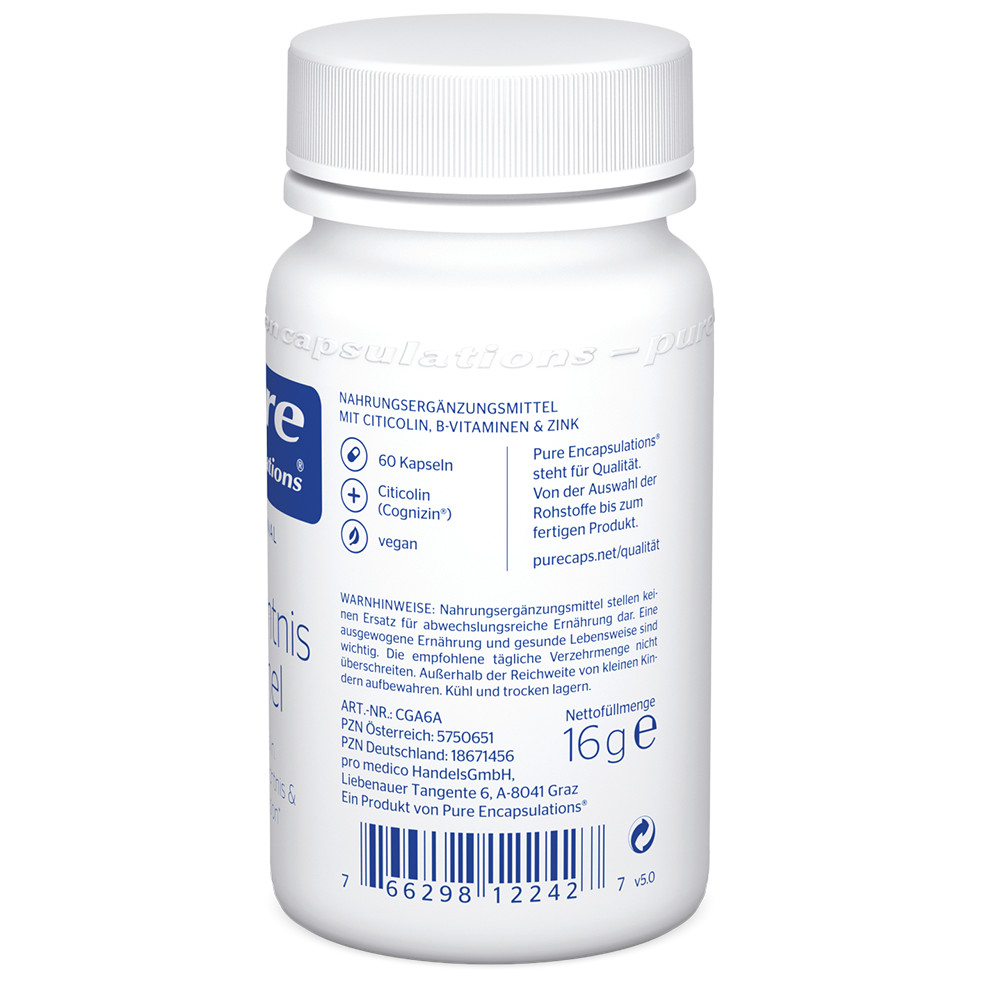 pure encapsulations Gedächtnis Formel 60 St Kapseln