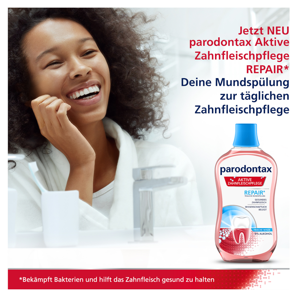 Parodontax Aktive Zanfleischpflege Repair 300 ml Spüllösung