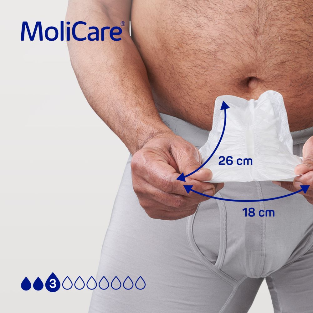 MOLICARE PR MEN PAD 3TROPF