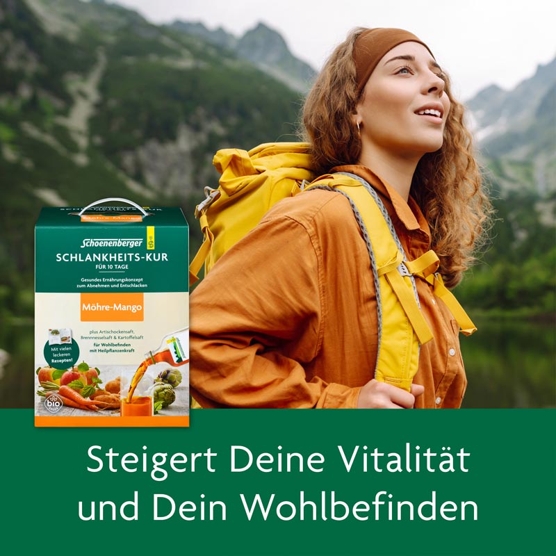 Schoenenberger SCHLANKHEITS FÜR 10 TAGE Möhre-Mango 1 Packung Saft