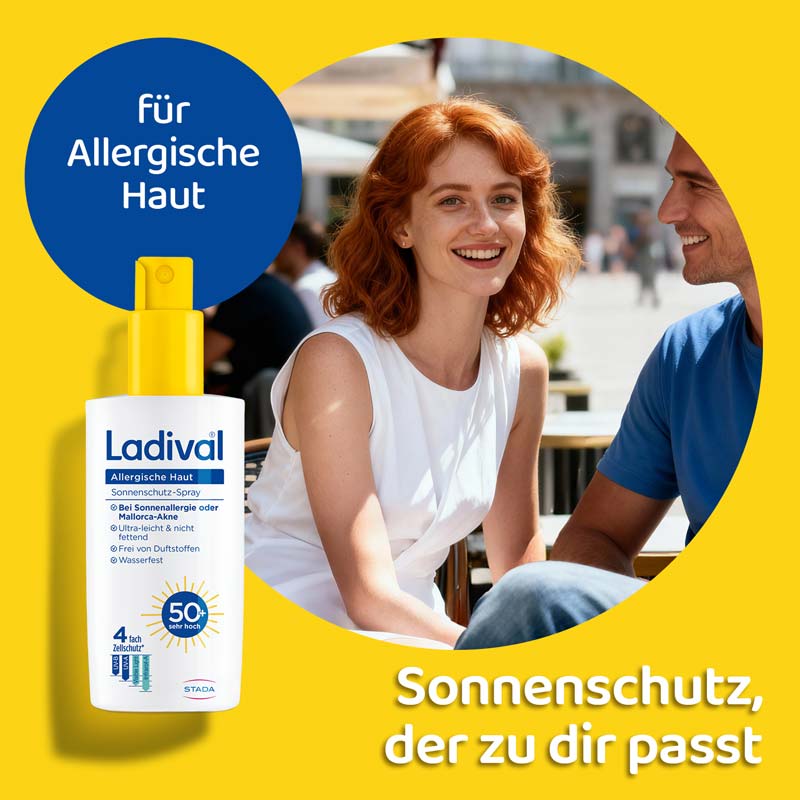 Ladival Allergische Haut Sonnenschutz-Spray LSF 50+ 150 ml Spray