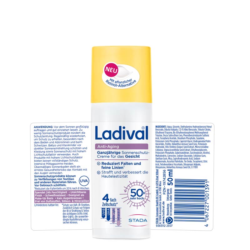 Ladival Anti-Aging Sonnenschutz-Creme LSF 50+ 50 ml Creme