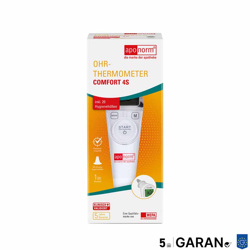 aponorm Ohr-Thermometer COMFORT 4S 1 St