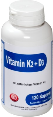 VITAMIN K2+D3 Berco Kapseln 120 St Kapseln