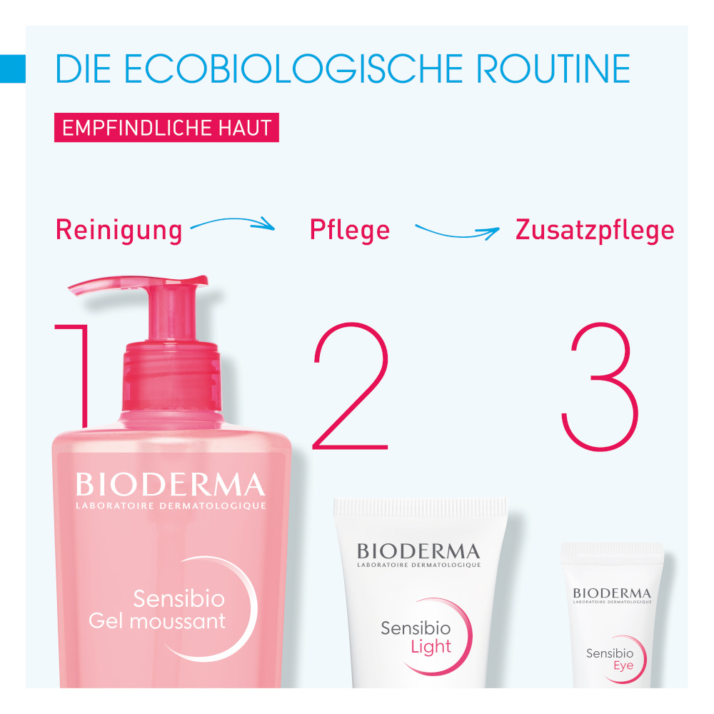 BIODERMA Sensibio Gel moussant 500 ml Gel