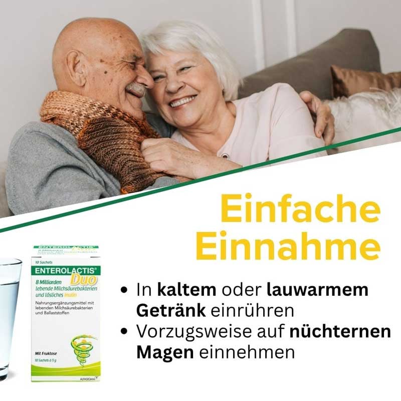 Enterolactis Duo Milchsäurebakterien mit Inulin 20X5 g Pulver