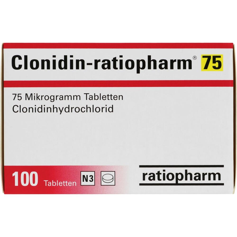 Clonidin-ratiopharm 75  100 St Tabletten