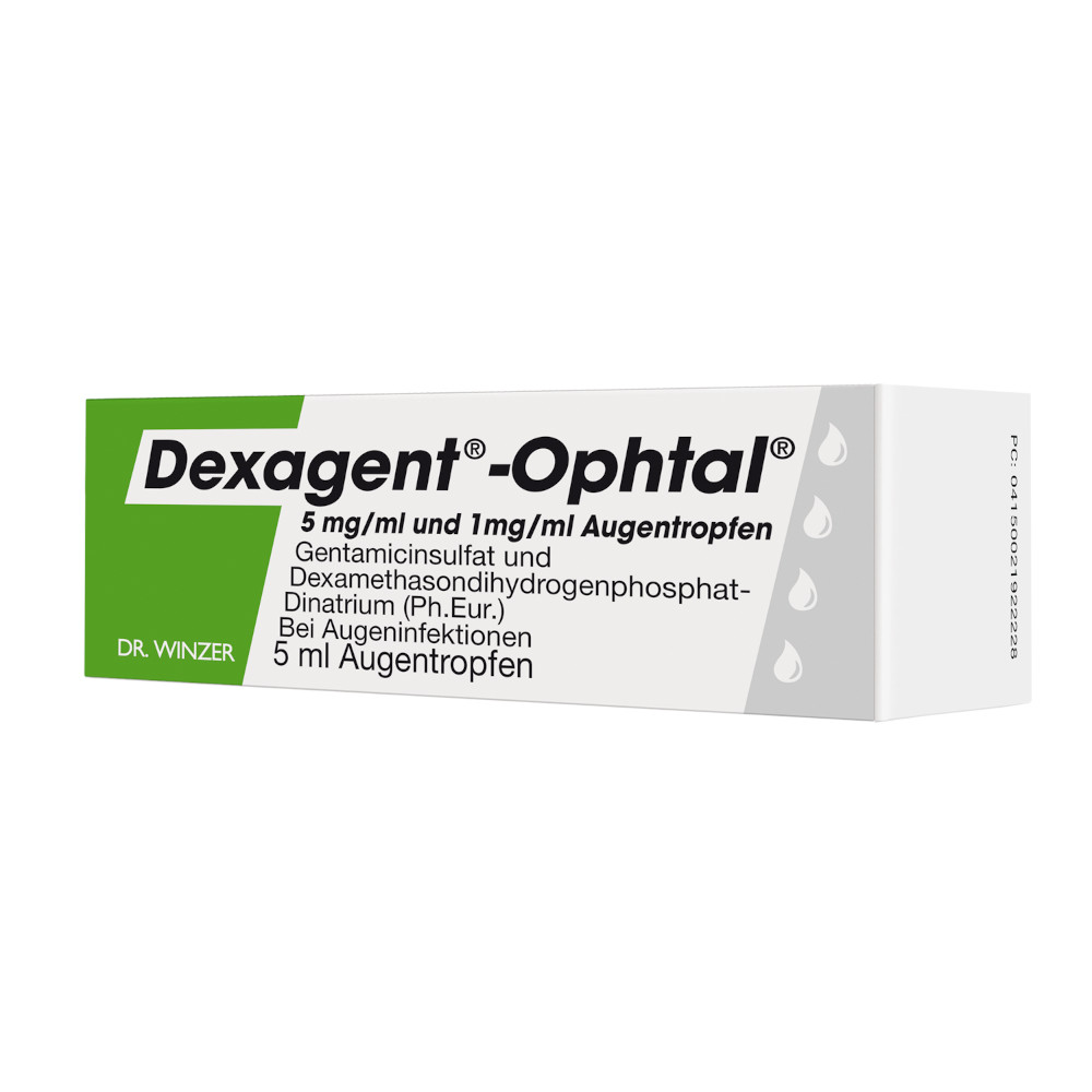Dexagent-Ophtal 5 mg/ml und 1 mg/ml 5 ml Augentropfen
