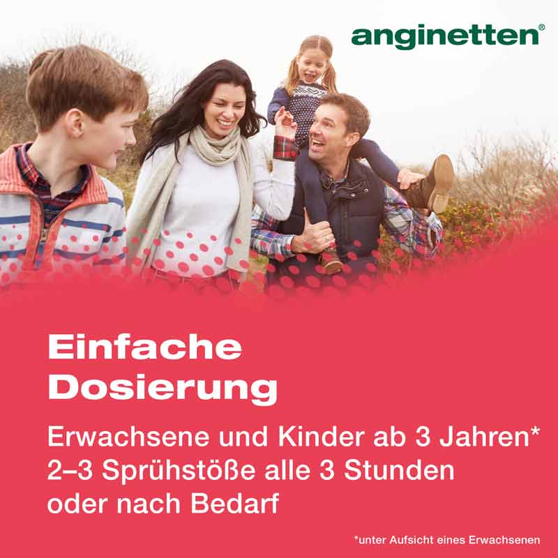 anginetten JUNIOR HALS SPRAY  20 ml Spray