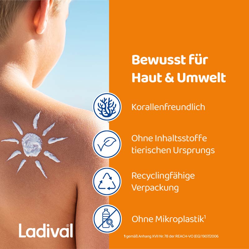 Ladival Empfindliche Kinderhaut Sonnenschutz-Spray LSF 50+ 150 ml Spray