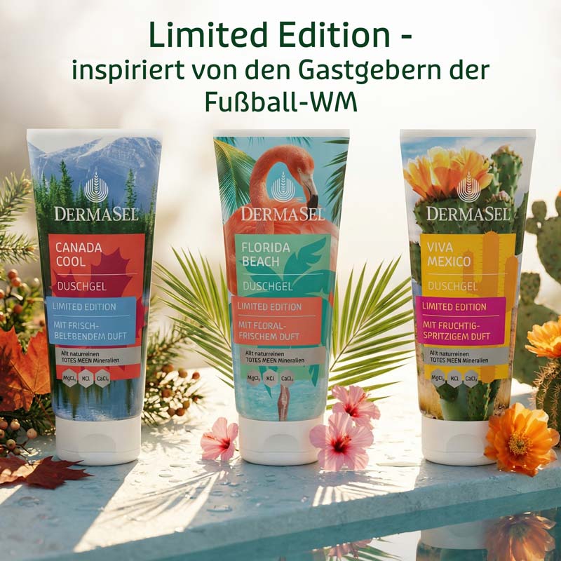 DERMASEL CANADA COOL DUSCHGEL LIMITED EDITION 100 ml Duschgel
