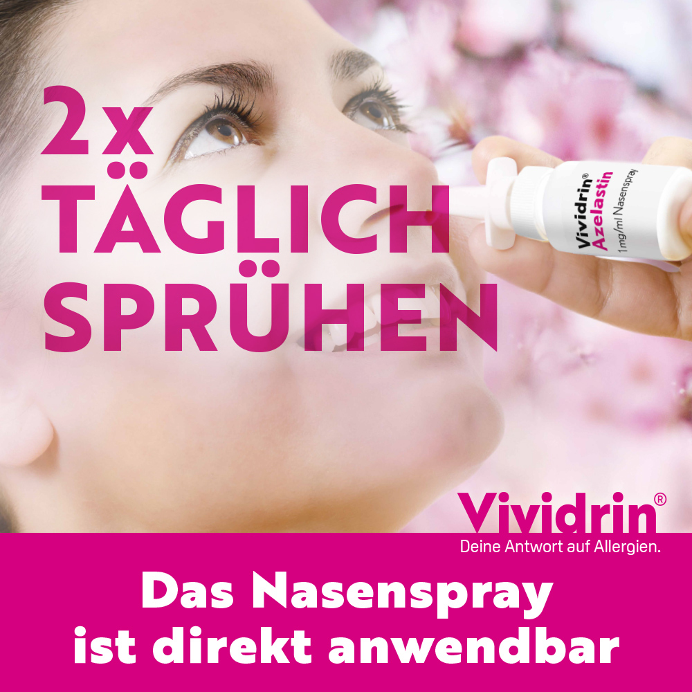 Vividrin Azelastin Kombipackung  1 Packung Kombipackung