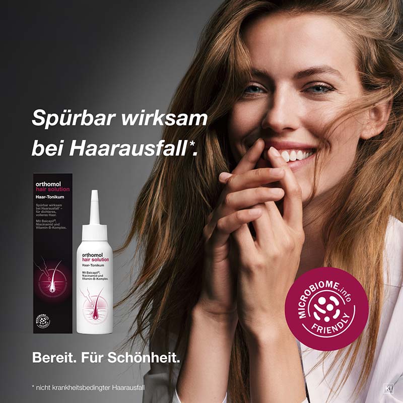 orthomol hair solution - mit dem Wirkstoffkomplex Baicapil