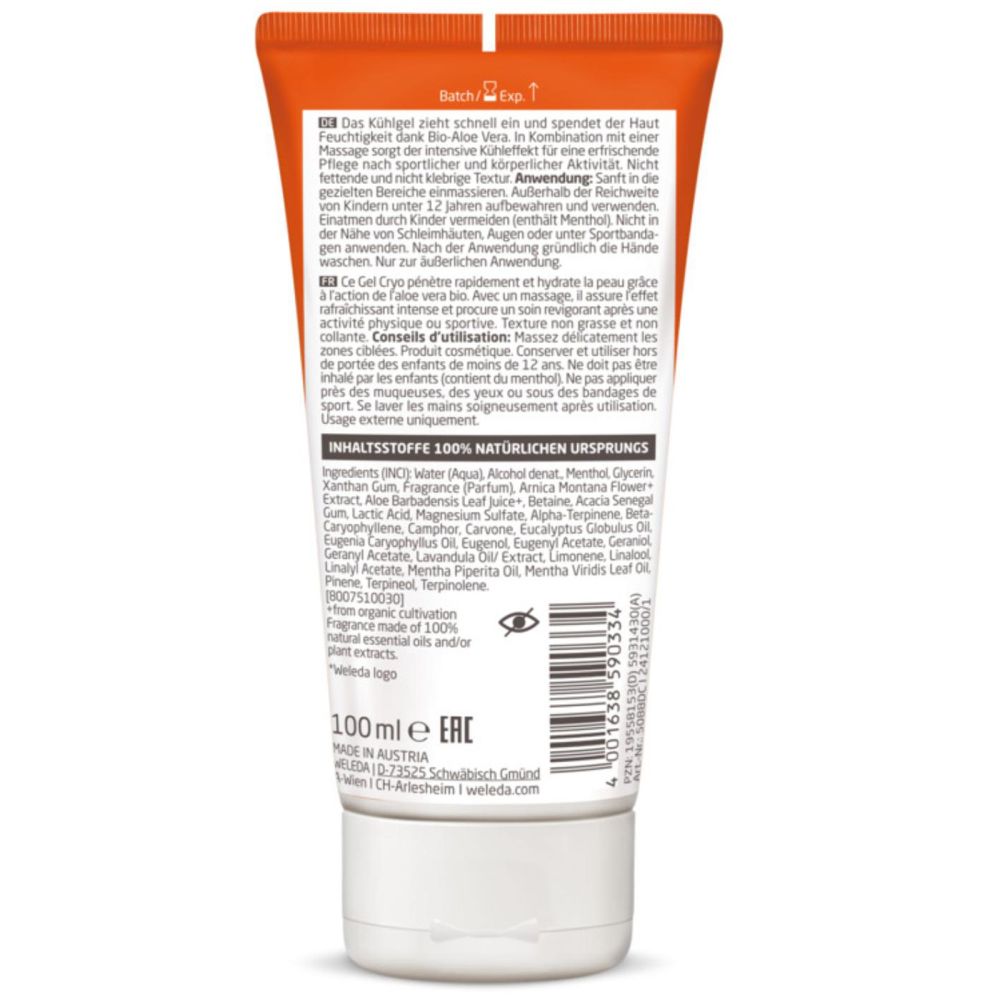 WELEDA Sport Kühlgel Arnika  100 ml Gel