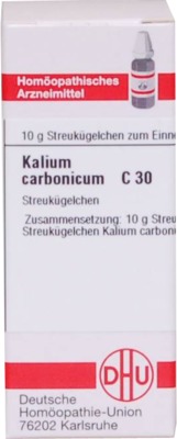 KALIUM CARBONICUM C 30 Globuli 10 g Globuli