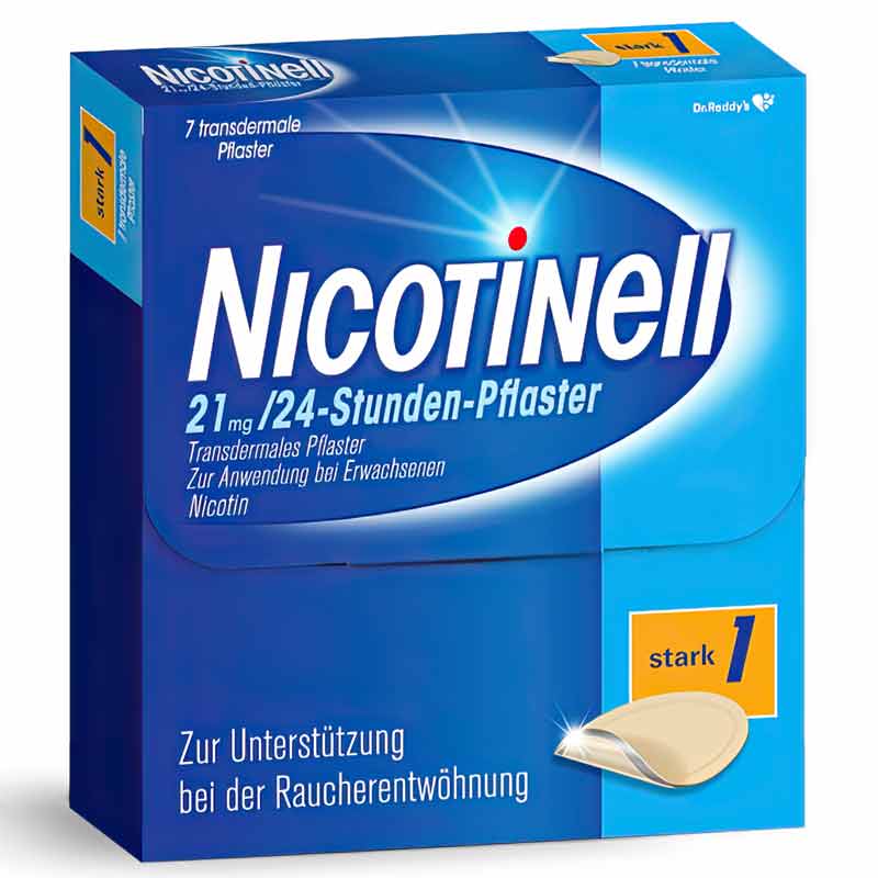 NICOTINELL 21mg/24 Stunden 7 St Pflaster transdermal