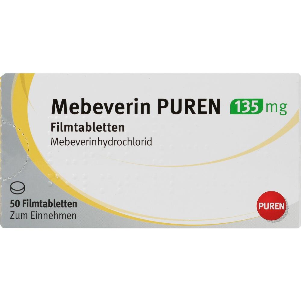 Mebeverin PUREN 135mg 50 St Filmtabletten