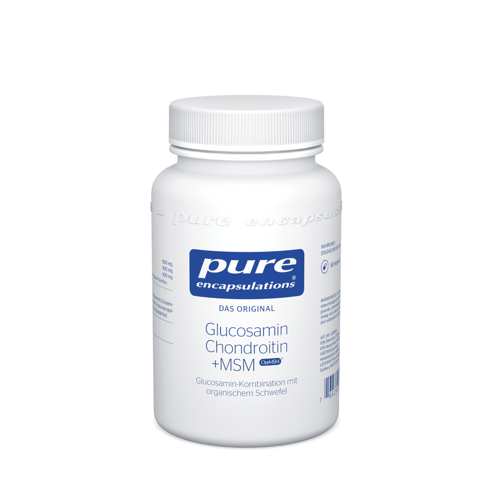 pure encapsulations Glucosamin Chondroitin + MSM 60 St Kapseln