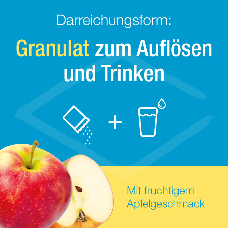 Magnesium Verla 300 uno Typ Apfel 50 St Granulat