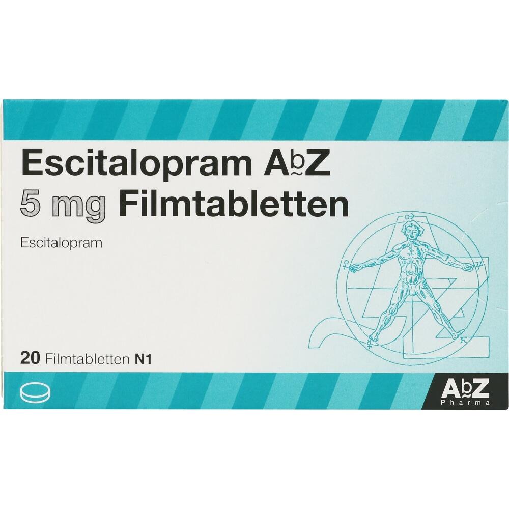 Escitalopram AbZ 5mg 20 St Filmtabletten