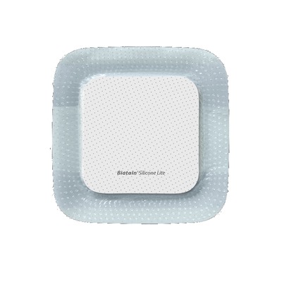 BIATAIN Silicone Lite Schaumverband 10x10 cm 10 St Verband