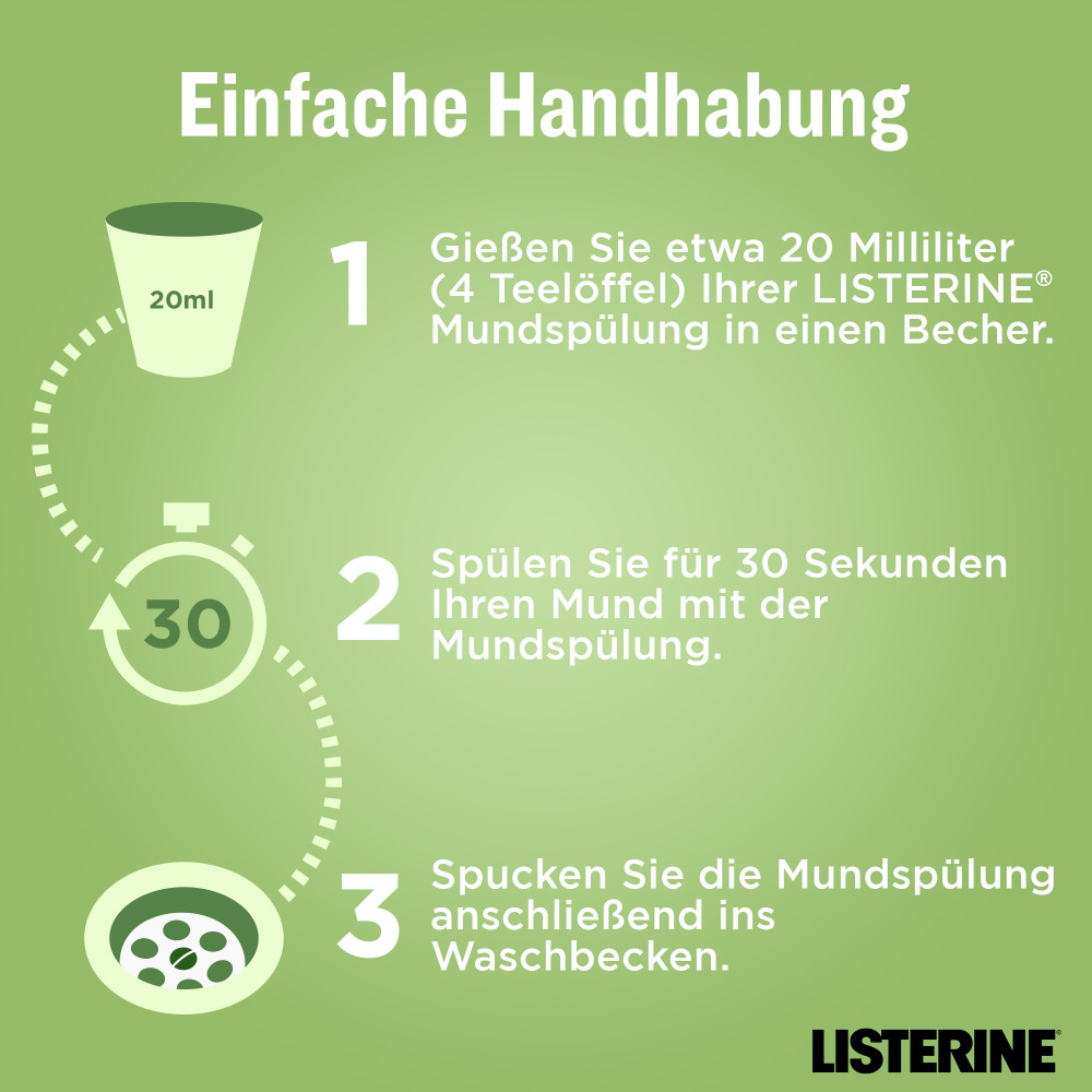 LISTERINE Naturals Zahnfleisch-Schutz 500 ml Lösung