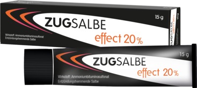 ZUGSALBE effect 20% Salbe 15 g Salbe