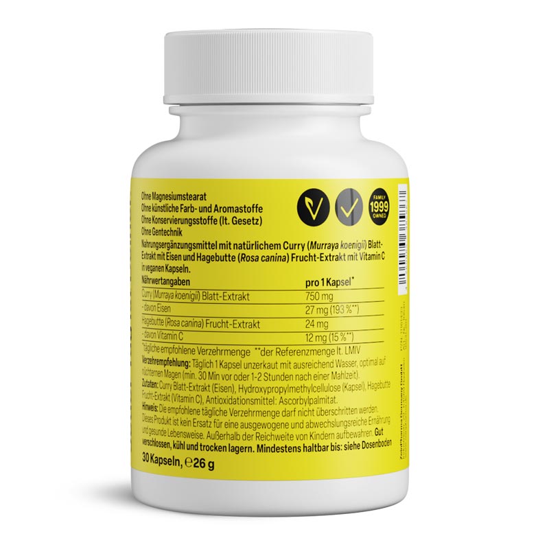 Zein PHARMA FerroLeaf Ultra + C 30 St Kapseln