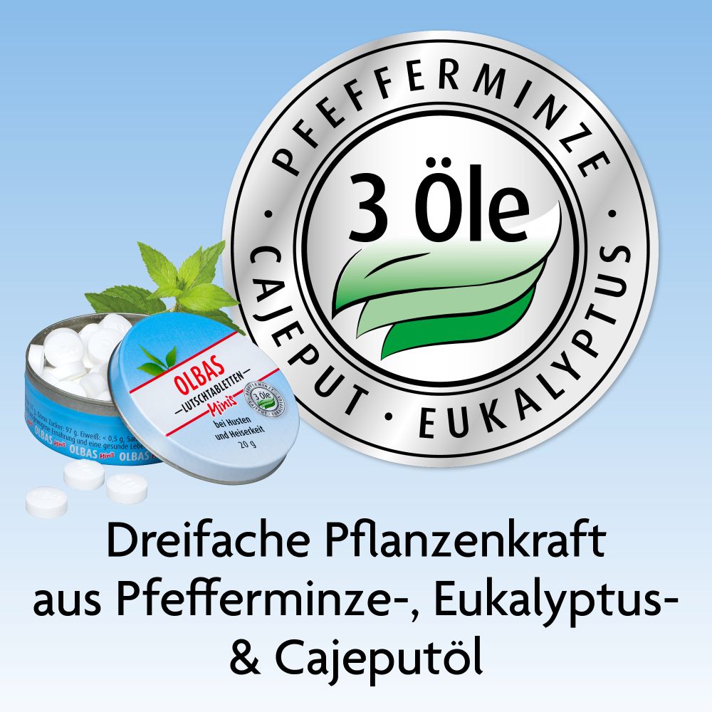 OLBAS LUTSCHTABLETTEN Minis 1X20 g Lutschtabletten